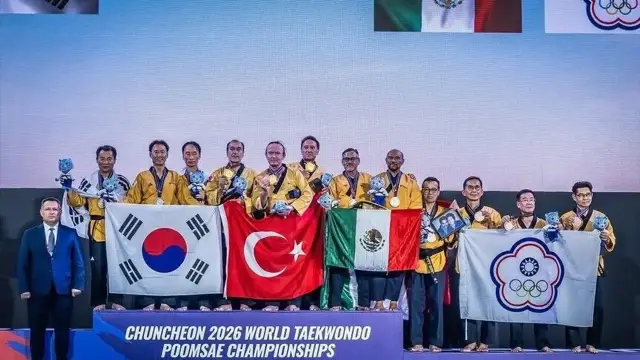 Dünya Tekvando Poomsae Şampiyonası'nda Türkiye'den altın kapanış!