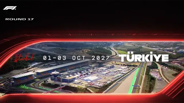 Formula 1 Turkish Grand Prix set for October 1-3, 2027 at Istanbul Park
