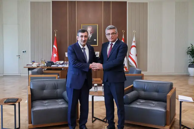 Lefkoşa'da kritik temas: Cevdet Yılmaz'dan üst düzey görüşme