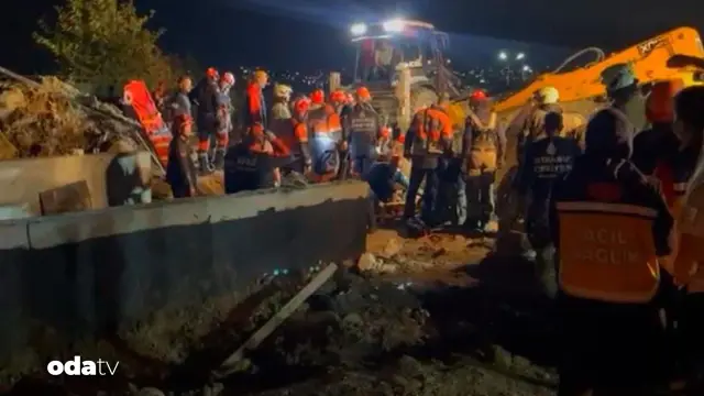 Büyükçekmece'de inşaatta göçük
