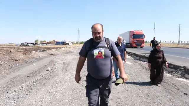 Narin Güran's father begins march to Ankara, family appeals to Erdoğan
